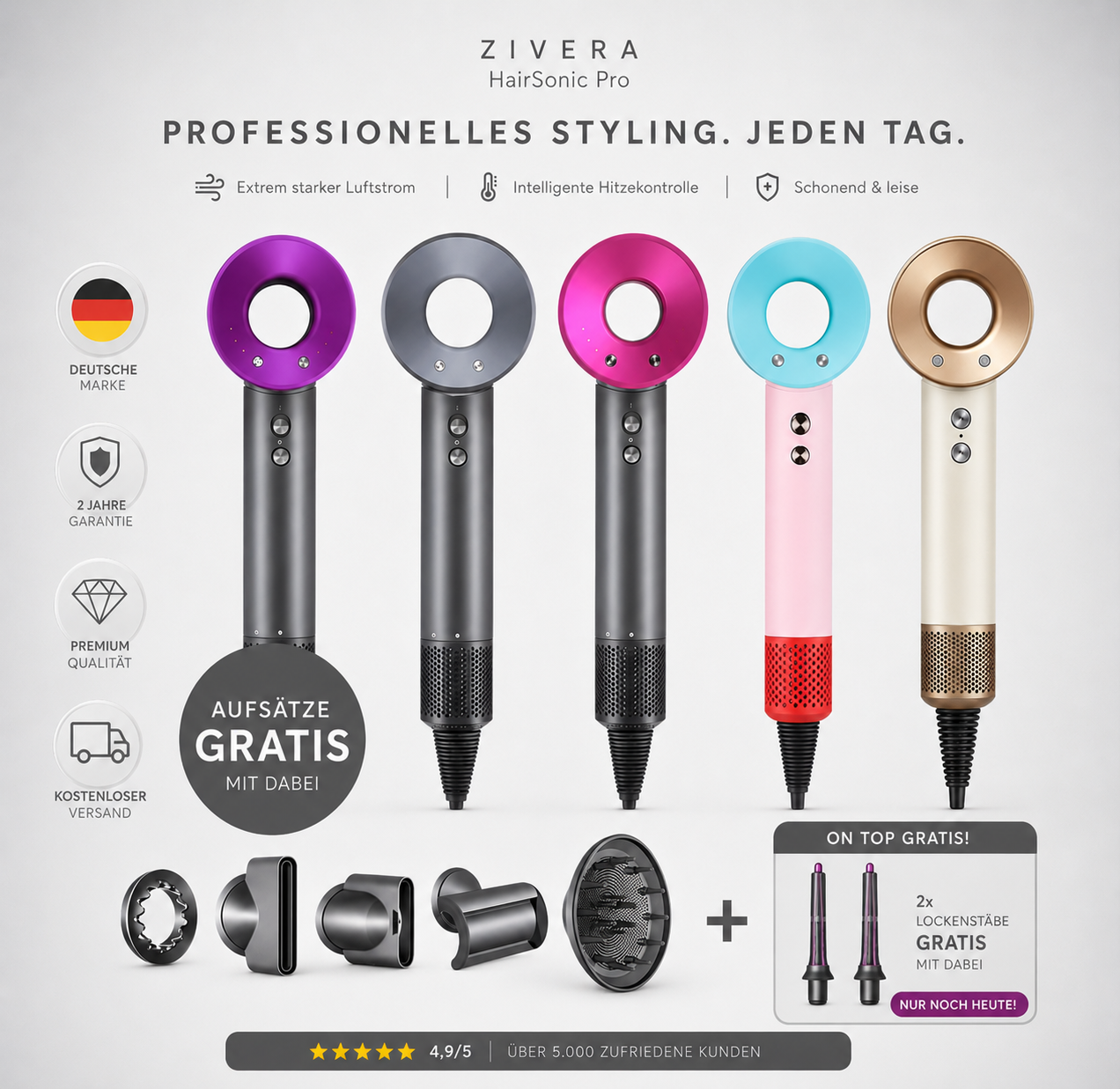 Hairsonic 5in1