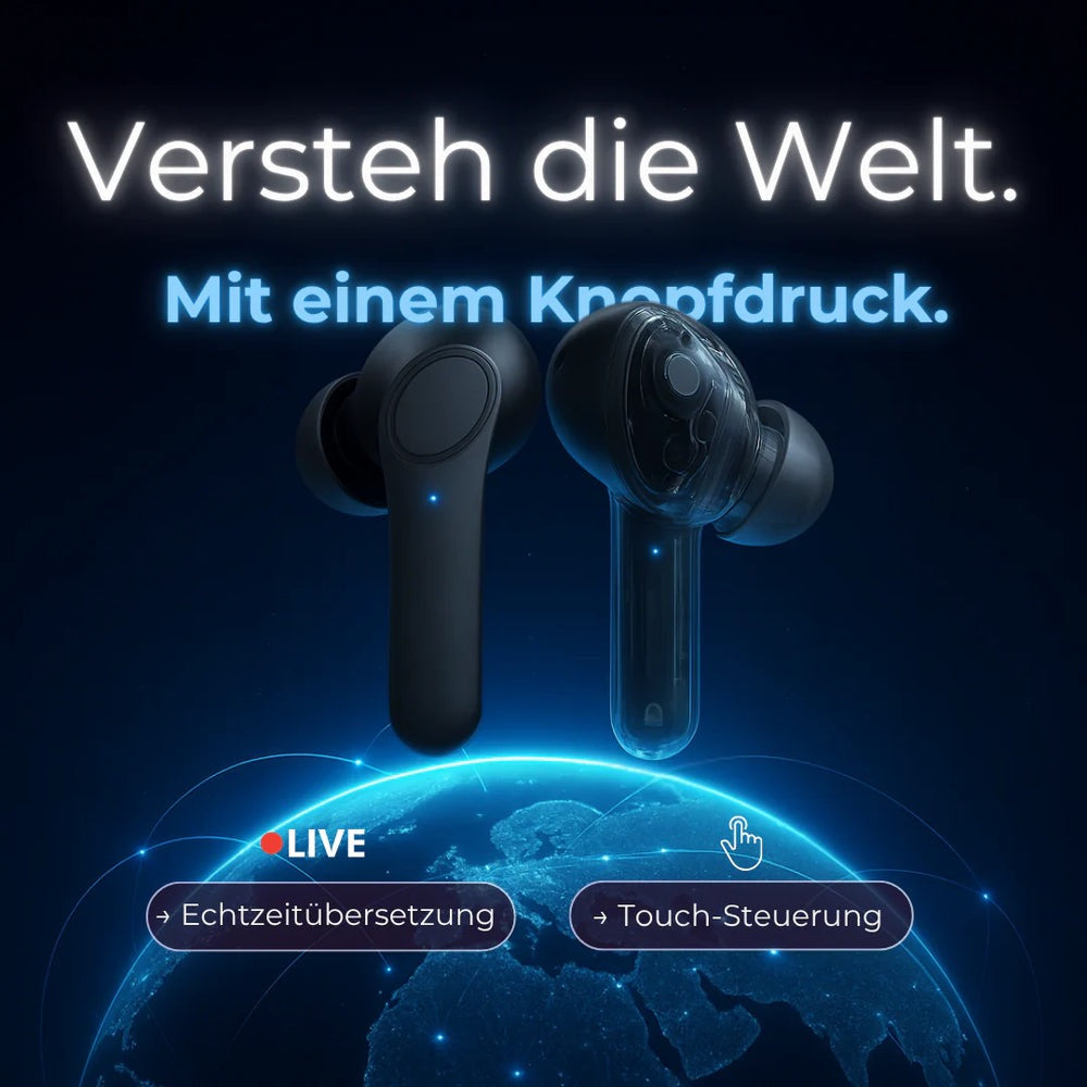 Airlingo - Ki-Kopfhörer mit direktem Übersetzer