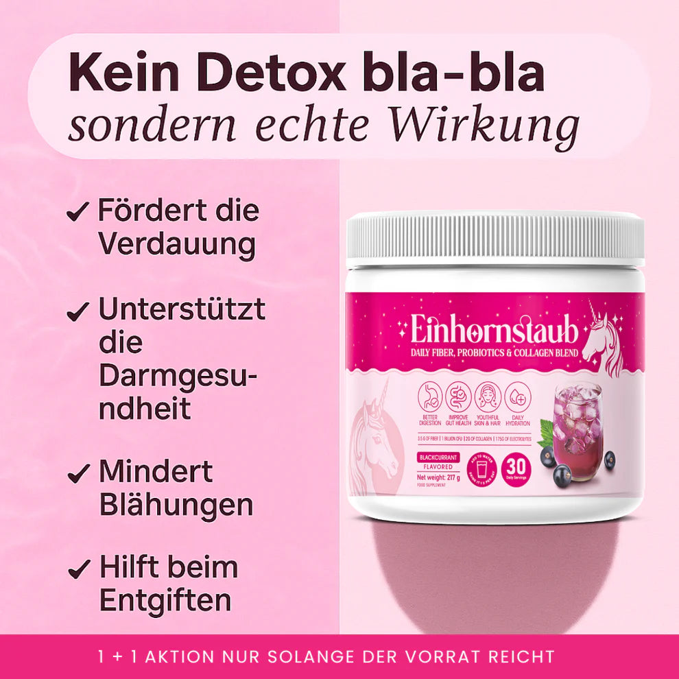 Einhornstaub | 1 + 1 Gratis Aktion