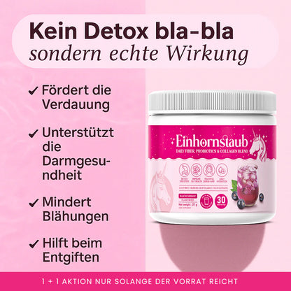 Einhornstaub | 1 + 1 Gratis Aktion